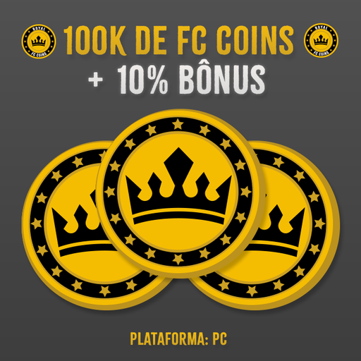 100K Coins para EA Sports FC 25 + 10% Bônus! - PC