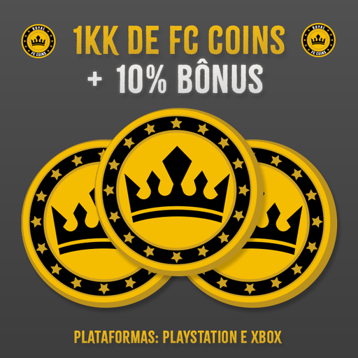 1KK Coins para EA Sports FC 25 + 10% Bônus! - PlayStation e Xbox