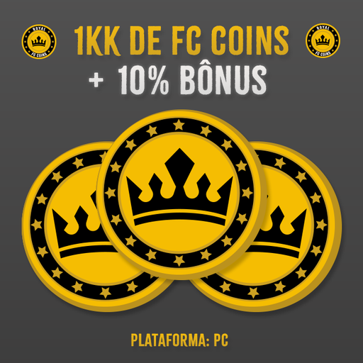 1KK Coins para EA Sports FC 25 + 10% Bônus! - PC