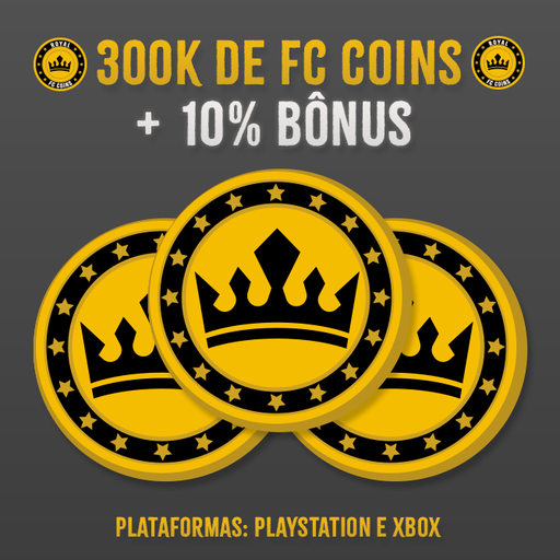 300K Coins for EA Sports FC 25 + 10% Bonus! - PlayStation &amp; Xbox