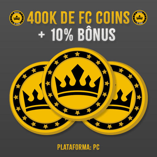 400K Coins para EA Sports FC 25 + 10% Bônus! - PC