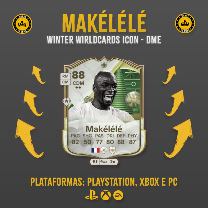 Makélélé (Winter Wildcards Icon): Resolução de DME - PlayStation, Xbox e PC